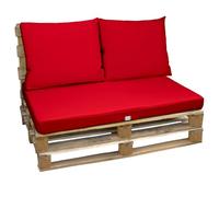 Linxor - Kit de Coussins pour Palette déhoussables - Plusieurs Coloris