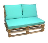 Linxor - Kit de Coussins pour Palette déhoussables - Plusieurs Coloris