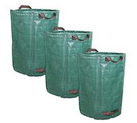 Linxor France ® Lot de 3 sacs de déchets 160L en PP 150g/m² autoportants
