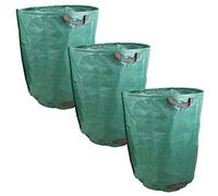 Linxor - Lot de 3 sacs de déchets 300L en PP 150g/m² autoportants