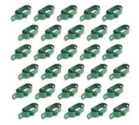 Linxor - Lot de 30 tendeurs en Acier galvanisé plastifié N°2 pour Fil de Grillage ou Autre - Vert