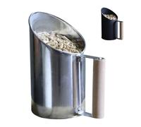 Linxor - Pelle à granulés, pellets en Fer de Zinc et poignée en Bois - 1.5L - Plusieurs Coloris