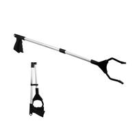 Linxor - Pince à déchets, ramasse Objets, avec Embouts magnétiques - Pliable - Noir