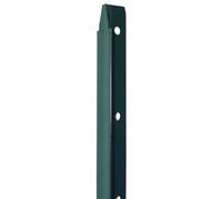 Linxor - Piquet de fixation en T pour grillage, clôture de jardin, Acier plastifié - 2 m - Vert