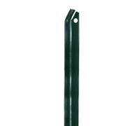 Linxor - Piquet jambe de force pour grillage, clôture de jardin, Acier plastifié - 2 m - Vert