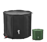 Linxor - Réservoir souple, récupérateur d'eau de pluie pliable - 1000 L - 2 Coloris