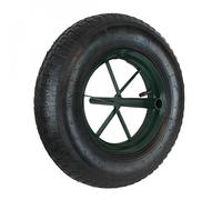 Linxor - Roue Gonflable pour brouette 36.5 x 8 cm - Axe 20 mm