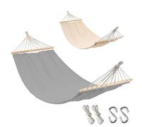 Linxor - Toile de hamac 2 Personnes 150 x 270 cm avec système d'attache - Plusieurs Coloris Disponibles