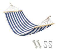 Linxor - Toile de hamac 2 Personnes 150 x 270 cm avec système d'attache - Plusieurs Coloris Disponibles