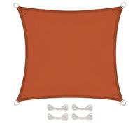 Linxor - Voile d'ombrage carré pour terrasse, Jardin, Toile imperméable et résistant UV - Plusieurs Tailles et Coloris