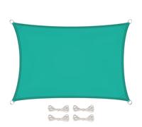 Linxor - Voile d'ombrage rectangulaire pour terrasse, Jardin, Toile imperméable et résistant UV - Plusieurs Tailles et Coloris