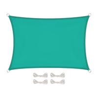 Linxor - Voile d'ombrage rectangulaire pour terrasse, Jardin, Toile imperméable et résistant UV - Plusieurs Tailles et Coloris