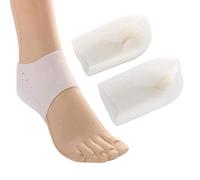 LINYANMY La hauteur augmentée de demi-coussin de silicone fixe le talon de coussin de talon invisible en silicone pour le rehaussement de la semelle intérieure