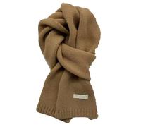 LINYUMEILL 100% Pure Wool Scarf~Wool Camel Beige Warm Knitted Scarf Hundred Men'S And Women'S Scarves,Dark Camel