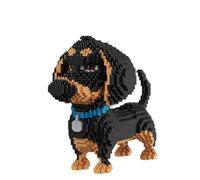 LINYUMEILL 2100+ Pcs Pet Dog Modelling Blocks - Mini DIY Gifts Convient aux Adultes et aux Enfants pour compléter Un Jeu de Construction, C