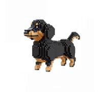LINYUMEILL 800+ Pcs Pet Dog Modelling Blocks - Mini DIY Gifts Idéal pour Les Adultes et Les Enfants pour compléter Un Jeu de Blocs,A