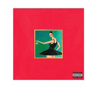 LINYUYI My Beautiful Dark Twisted Fantasy Album Poster sur toile pour décoration de chambre à coucher, paysage sportif, bureau, chambre, cadeau sans cadre : 30 x 30 cm