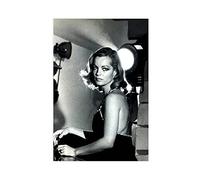 LINYUYI Poster sur toile Acteur Romy Schneider 27 Décoration murale sans cadre 30 x 45 cm