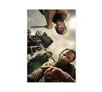 LINYUYI Poster Teleplay The Walking Dead Saison 10 23 sur toile pour décoration de chambre à coucher, paysage sportif, bureau, chambre, cadeau, 30 x 45 cm, style 1