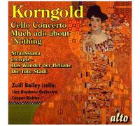 Linz Bruckner Orchestra / Richter,Caspar - Korngold: Cello Concerto Much Ado About Nothing Suite Straussiana & Mo [Compact Discs]
