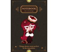 Linzer Cookie Notebook: Kingdom Run Diary with 120 lined pages in a medium 7 x 10 for students note taking and everyday writing