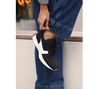 Linzi Linzi Black Hustle Sport Lace-Up Trainers Black EU 40 (UK 7)