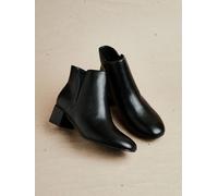 Linzi Linzi Black Manor Low Block Heeled Ankle Boots