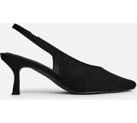 Linzi Linzi Black Method Square Toe Slingback Court Heels Black EU 40 (UK 7)