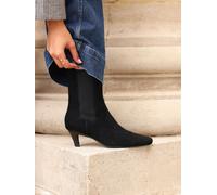 Linzi Linzi Black Ritual Kitten Heeled Chelsea Boots