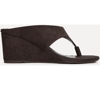 Linzi Linzi Brown Avalon Toe Post Platform Wedge Sandals