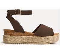 Linzi Linzi Brown Nirvana Espadrille Flatform Sandals