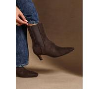 Linzi Linzi Brown Ritual Kitten Heeled Chelsea Boots