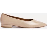 Linzi Linzi Nude Wide Fit Compete Pointed Toe Ballet Flat Shoes Nude eu41