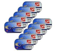 LIO - Lot 10x Sardine à l'huile de tournesol - Boîte 125g