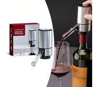 Lioaeust Aérateur de vin électrique verseur, versez du vin à sober Up Distributeur de décanteur électrique avec pompe automatique USB pour bar, fête, cuisine