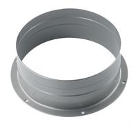 Lioaeust Bride connecteur conduit en métal, 120 mm, raccord universel de ventilation, résistant aux hautes températures, utilisation intérieure/extérieure, facile à installer