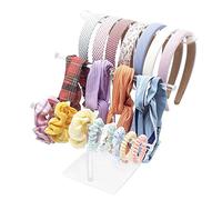 Lioaeust Support de bandeau en acrylique transparent pour bracelet, montre, pendentif (B)