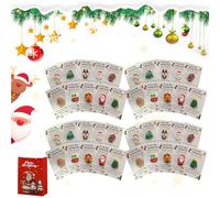 Liocwocne 10 Piece Holiday Pocket Hug - 2026 New Christmas Pocket Emotional Hug, Christmas Series Holiday Cards With Greeting Card, Mini Christmas Gifts for Coworker Employee Family Friends (40 Pcs)