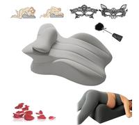 Liocwocne The Love Pillow for Couples, 27° Perfect Position Love Nest Pillow for Couples, Wedge Sex Cushion for Bed Adult, Experienced Better Support, Keep The Passion Going All Night(Q)