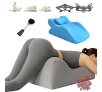 Liocwocne The Love Pillow for Couples, 27° Position Sweet Spot Pillow, Memory Foam Sex Cushion for Bed Adult, Experienced Better Support & Alignment, Keep The Passion Going All Night(G)