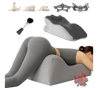 Liocwocne The Love Pillow for Couples, 27° Position Sweet Spot Pillow, Memory Foam Sex Cushion for Bed Adult, Experienced Better Support & Alignment, Keep The Passion Going All Night(K)