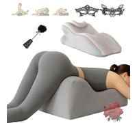 Liocwocne The Love Pillow for Couples, 27° Position Sweet Spot Pillow, Memory Foam Sex Cushion for Bed Adult, Experienced Better Support & Alignment, Keep The Passion Going All Night(J)