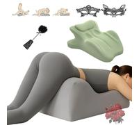 Liocwocne The Love Pillow for Couples, 27° Position Sweet Spot Pillow, Memory Foam Sex Cushion for Bed Adult, Experienced Better Support & Alignment, Keep The Passion Going All Night(B)