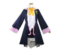 LIOEUE Costume Cosplay Elaina (La Sorcière Vagabonde) Complet | Tenue De Sorcière Cendrée Avec Chapeau Pour Femme & Ado, Halloween Comic Con-clothes hat||L