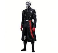 LIOEUE Costume Cosplay Warden Officiellement Inspiré | Delta Force: First Mission, Ensemble Complet Avec Long Manteau (Ensemble complet,XL)