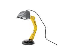 Lioggyet Lampe de table en forme de pelleteuse, décoration de construction, lumières LED de Noël pour enfants, lampe cadeau de Saint-Valentin pour chambre à coucher