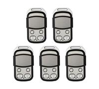 Lioggyet Lot de 5 télécommandes pour portes de garage, 433 MHz, compatibles avec MOOVO MT4 Series
