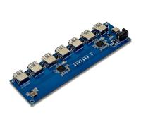 Lioggyet Module concentrateur USB 3.1 VL817 haute vitesse, 1 à 7 ports, type C, avec fonction de prévention du reflux de courant.