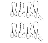 Lioggyet Paquet de 8 Lanière de Sécurité Attache de Caméra, Lanière de Caméra pour Appareil Photo Reflex Numérique et Caméras Professionnelles sans Miroir