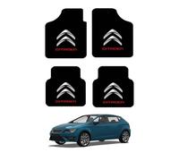 lioidres 4 pcs Tapis de Sol de Voiture, pour Citroen DS3 Crossback 2018-2023 résistant à la saleté et Facile à Installer Tapis de Sol Anti Glissement